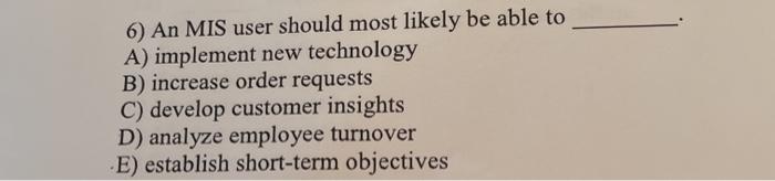 2) The real value of marketing information lies