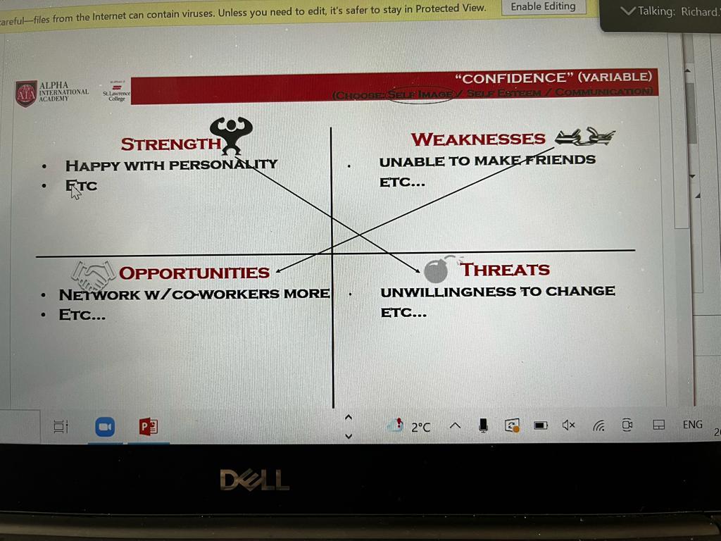 Use CONFIDENCE formula to pick "variable"