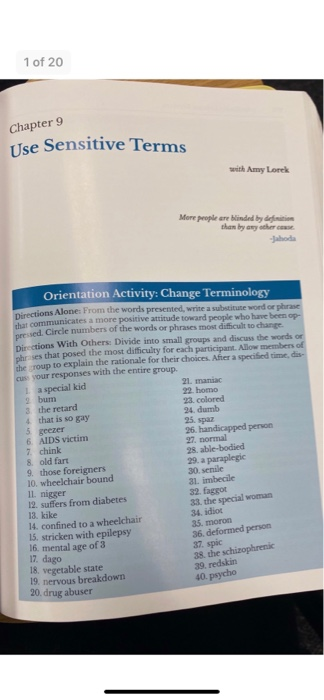 only do the "Direction Alone". 1 of 20 Chapter 9