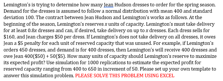 PLEASE SOLVE THIS QUESTIONS WITH EXCEL WITHOUT