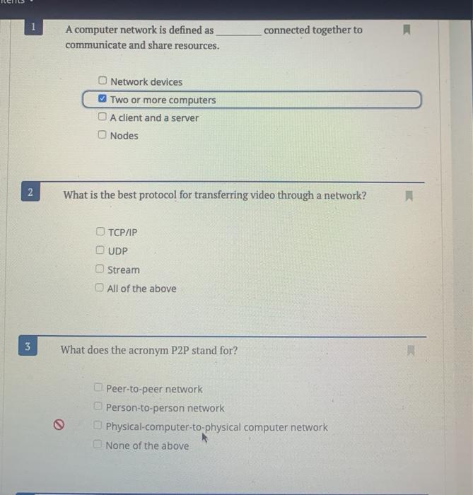 connected together to A computer network is
