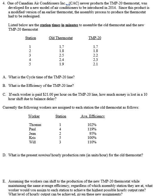 Please show all work and explain answer. 4. One