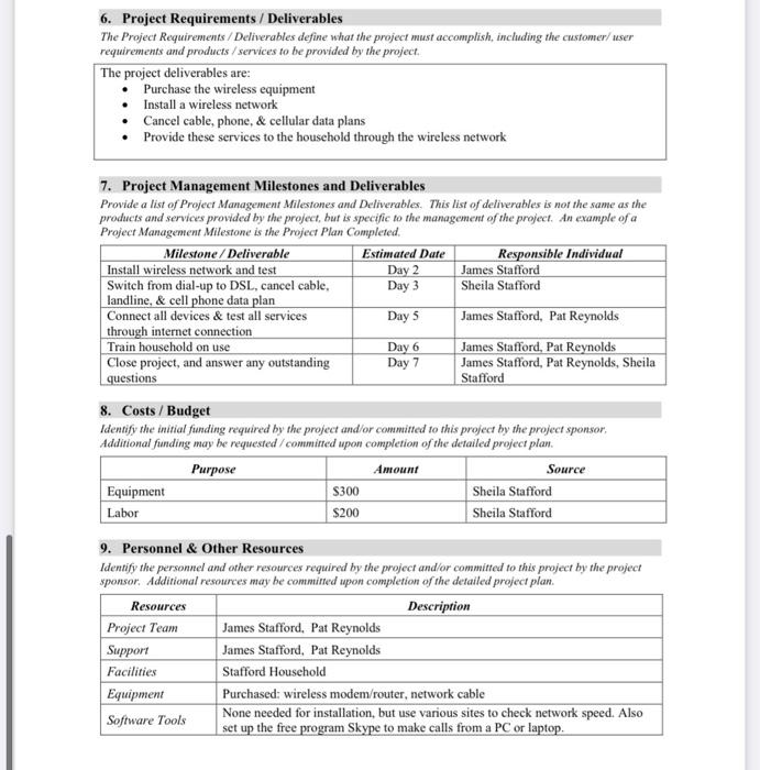 -Suggest a technology project and create a