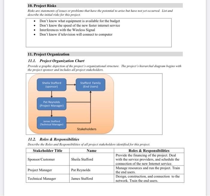 -Suggest a technology project and create a