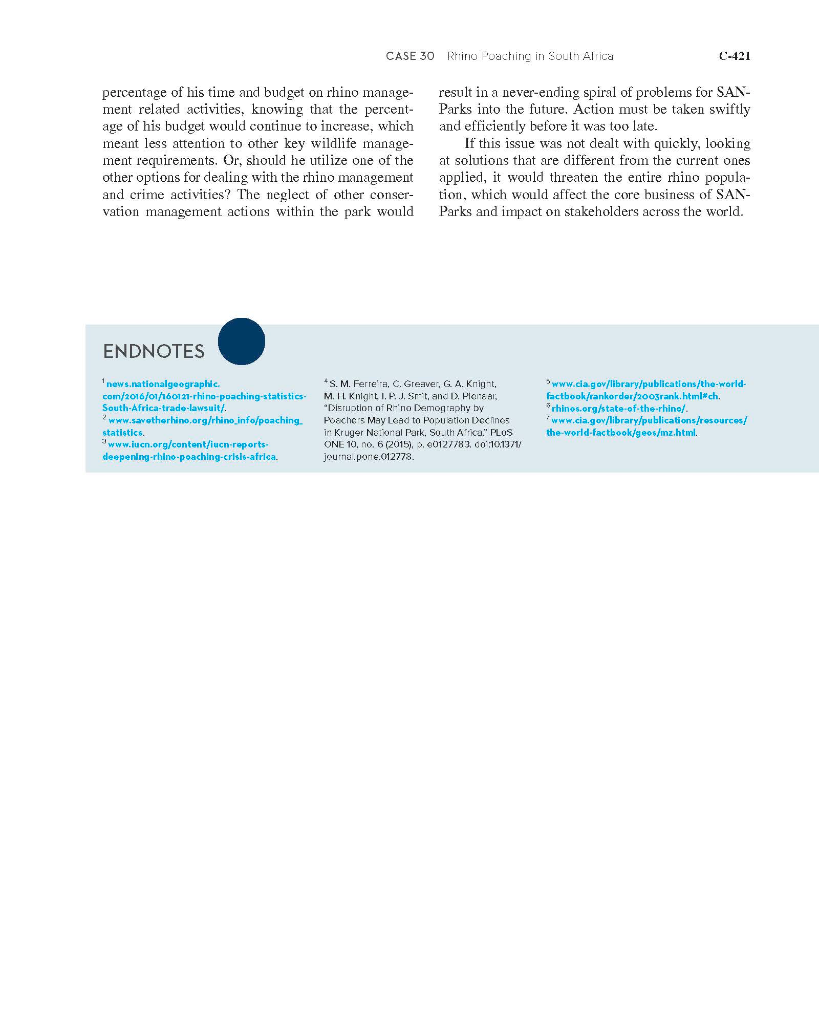 Construct a five forces model for the rhino sales