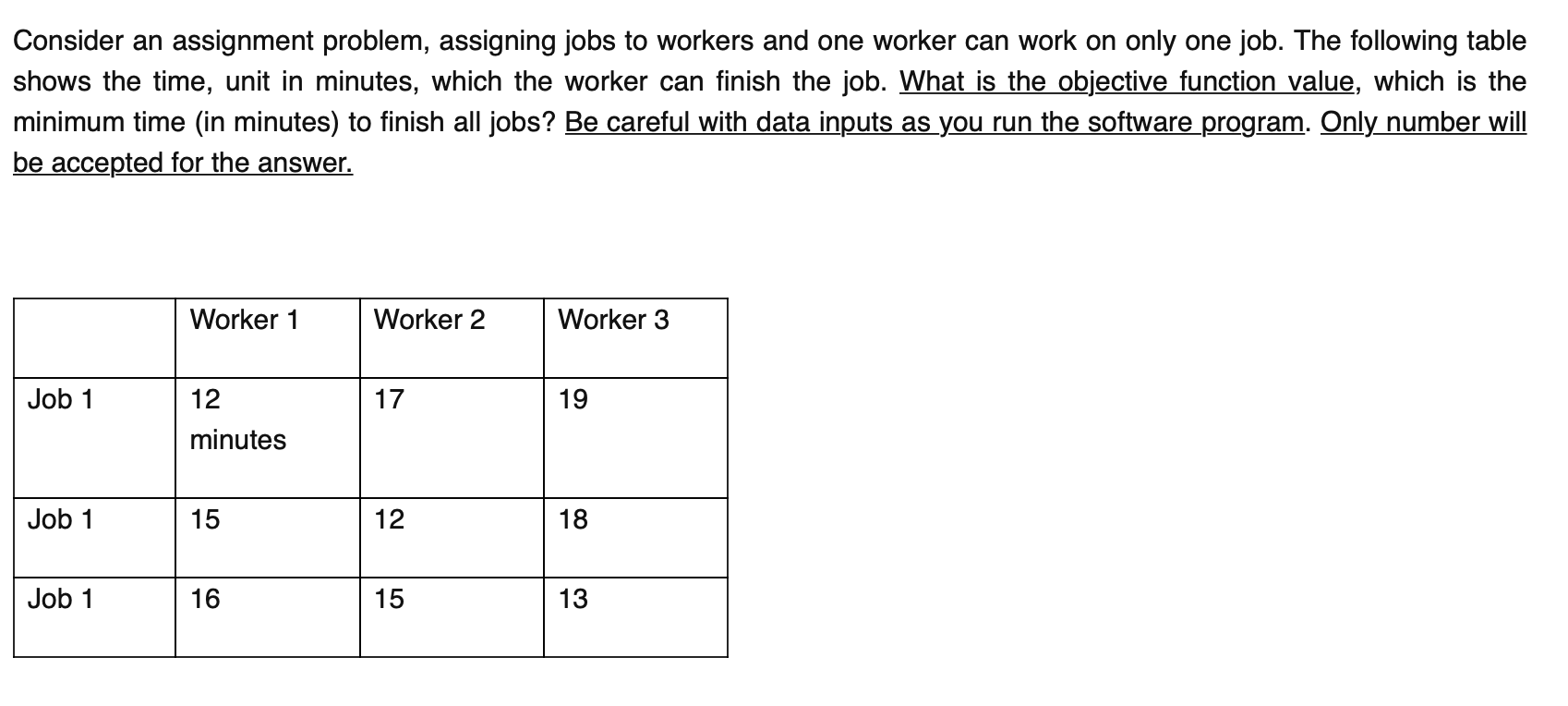 Please answer quickly and show all steps Consider