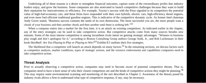 .... Entry into a market by new competitors