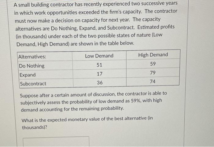 round answer to 4 decimal places A small building