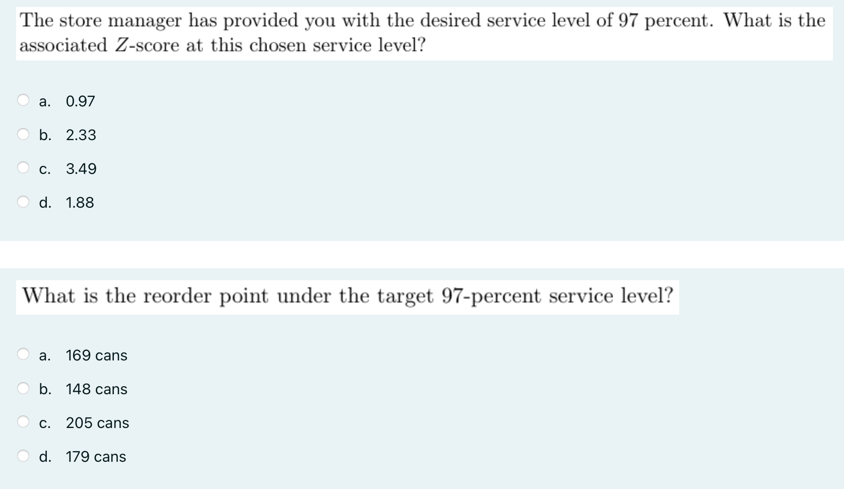 3 Working with the (Q, R) Model A local paint