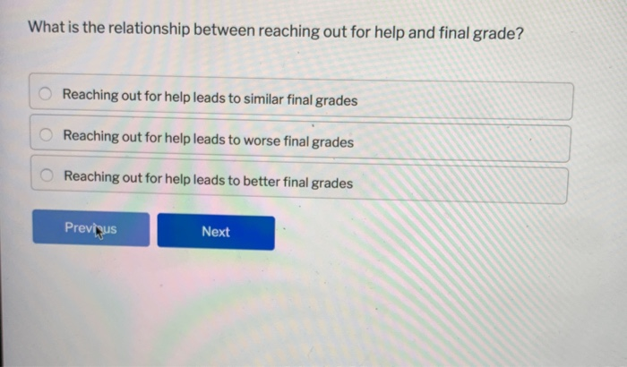 What is the relationship between reaching out for
