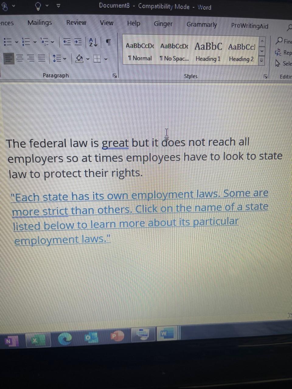 Documents - Compatibility Mode - Word ences