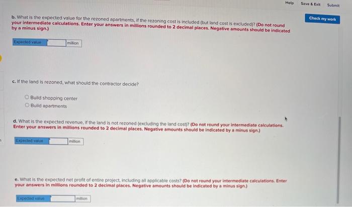 Check my work Problem 5-9 (Algo) A builder has