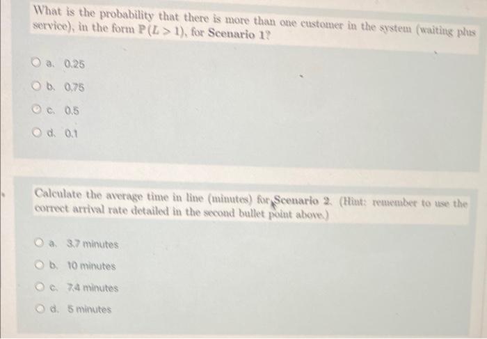 14&15 Staffing with the M/M/s Queue McNeese is