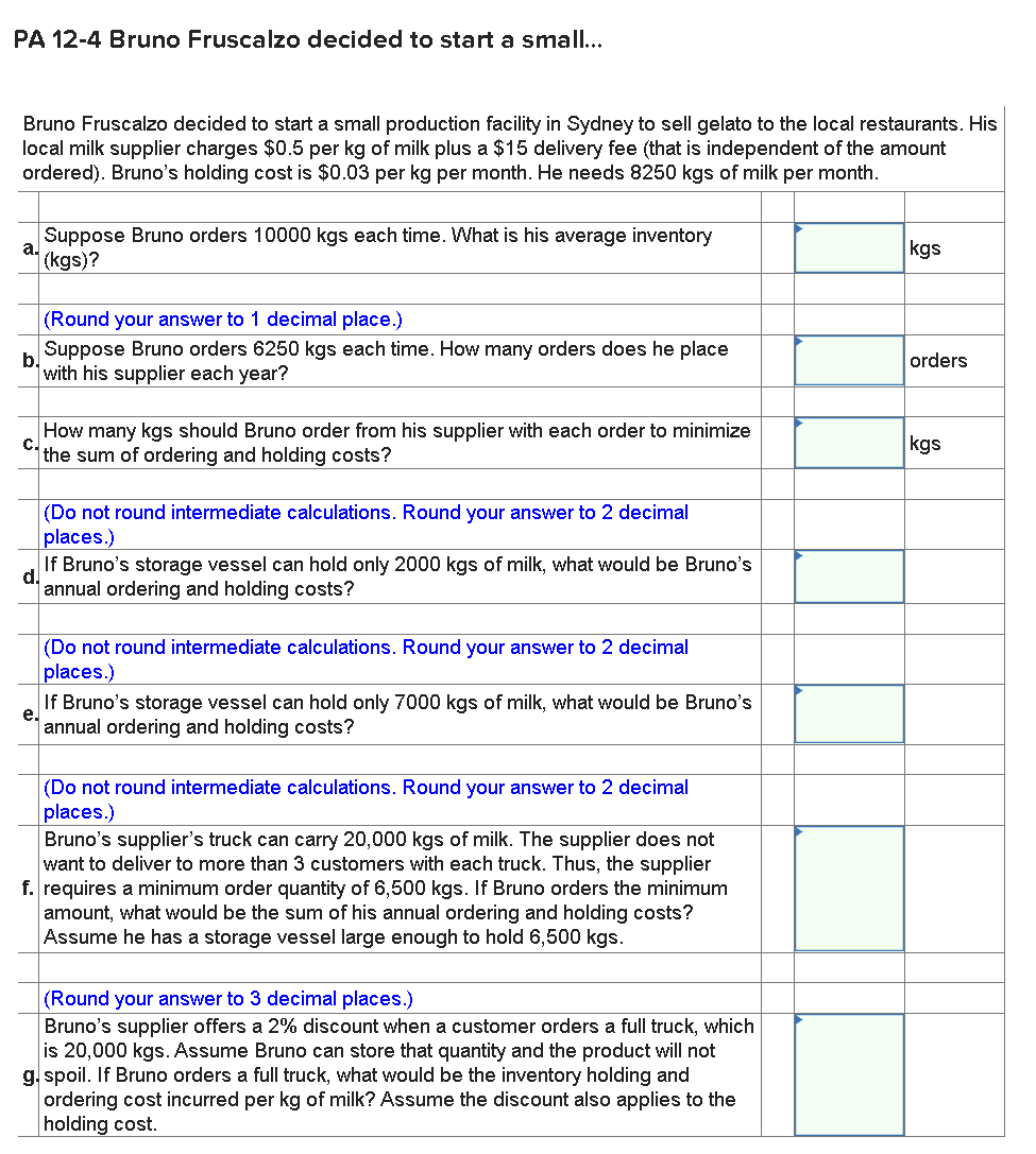 PA 12-4 Bruno Fruscalzo decided to start a