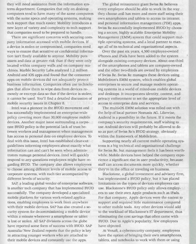 Please help. Do this for me. Is BYOD Good for