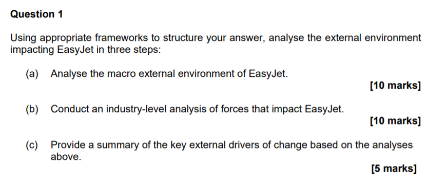 Case Study EASYJET EasyJet is a low-cost European