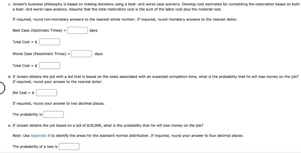 All information is there none is missing. Problem