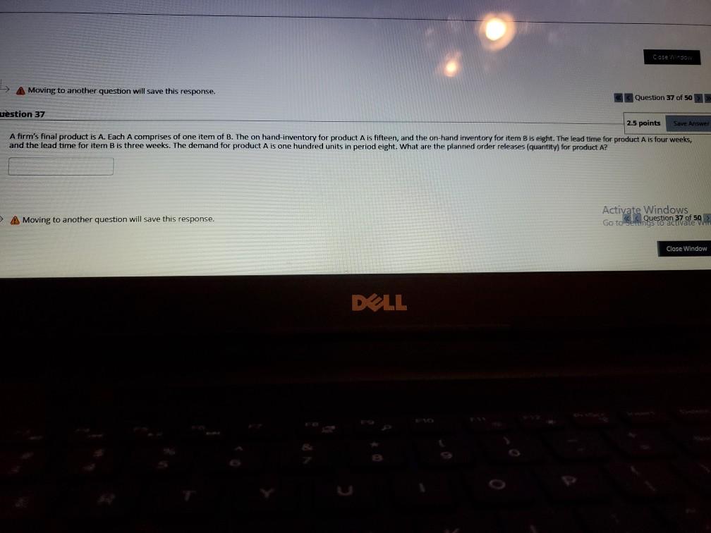 Catego Moving to another question will save this