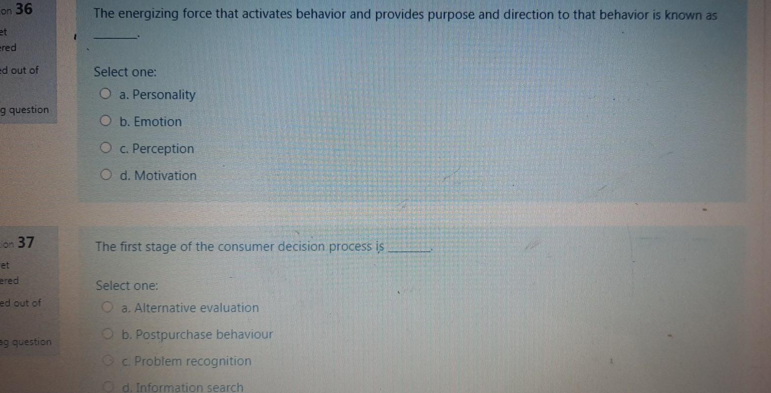 on 36 The energizing force that activates