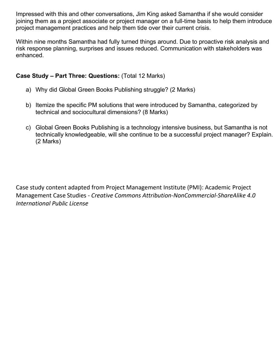 Case Study - Part One: Defining Operations