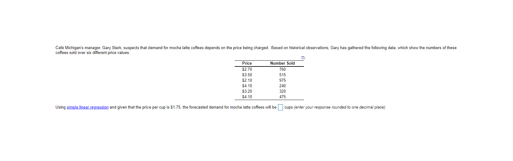 I am sorry the question is so small! Caf