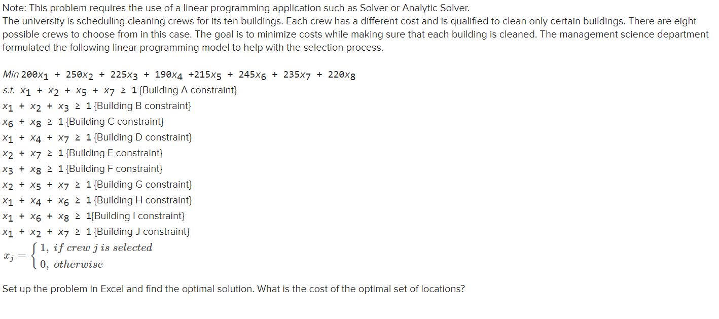 Kindly provide and explanation and solution as