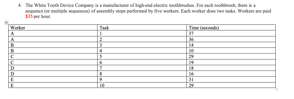 4. The White Tooth Device Company is a