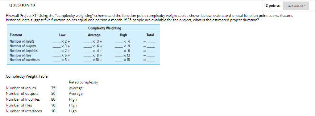 QUESTION 13 2 points Save Answer Firewall Project
