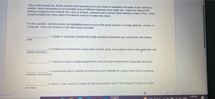 Take a look around you. All the products that