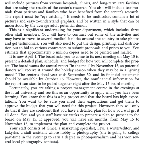 Part 3 Using the responsibility assignments you