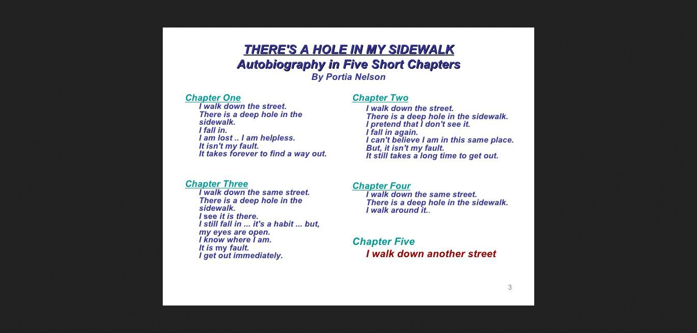 Read the Poem and begin constructing your Word