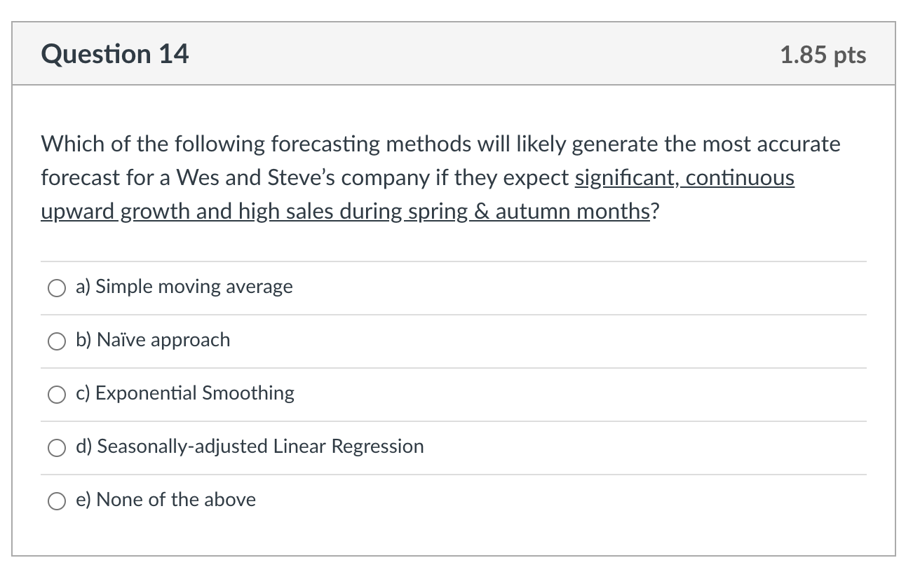 BACKGROUND INFORMATION: Wes and Steve are