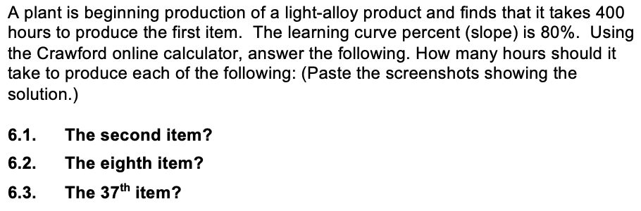 A plant is beginning production of a light-alloy