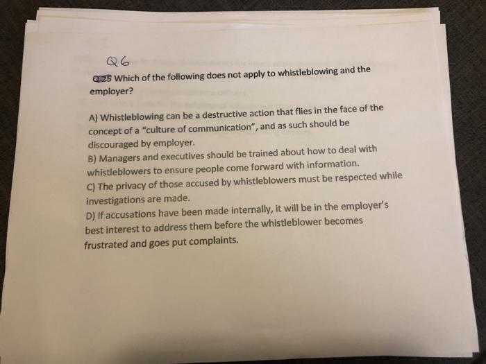 225 Which of the following does not apply to