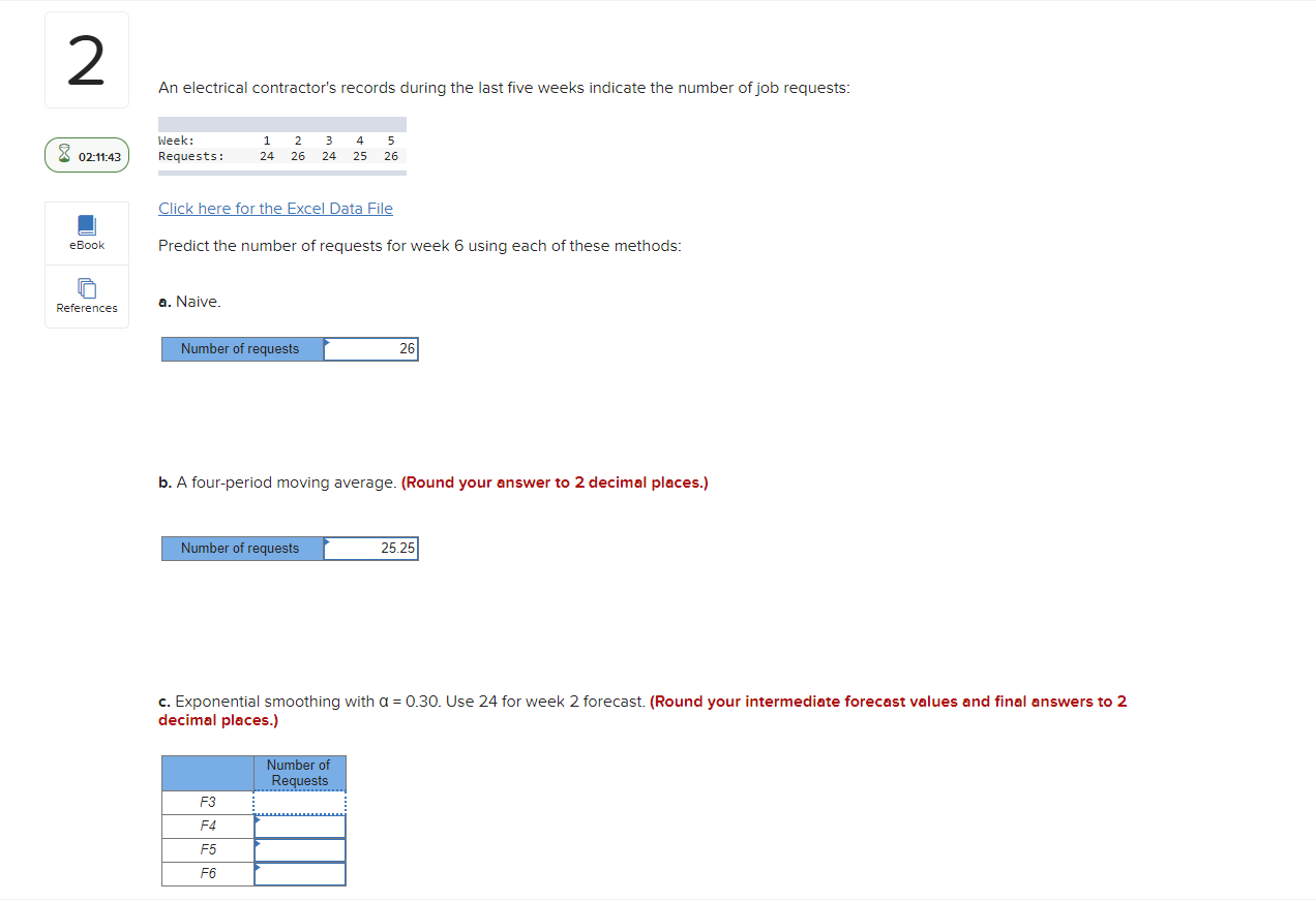2 An electrical contractor's records during the