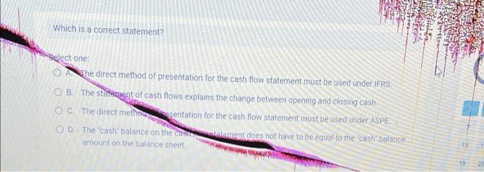 PA TAL ANS Which is a correct statement? THEO Et