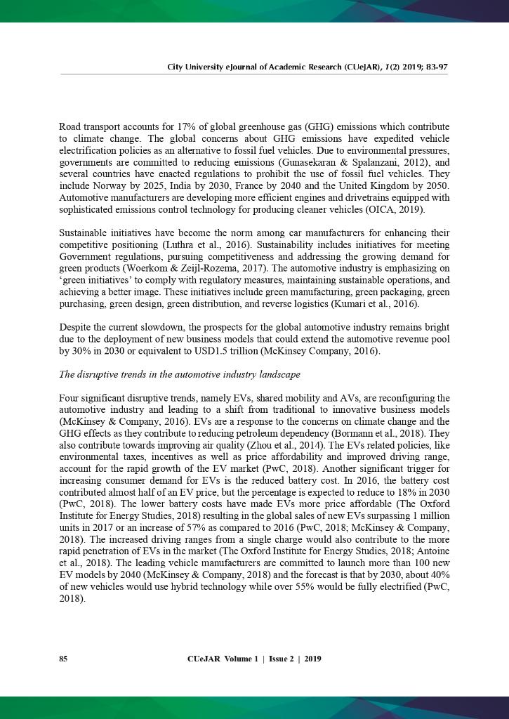 Please provide an analysis of competitive issues,