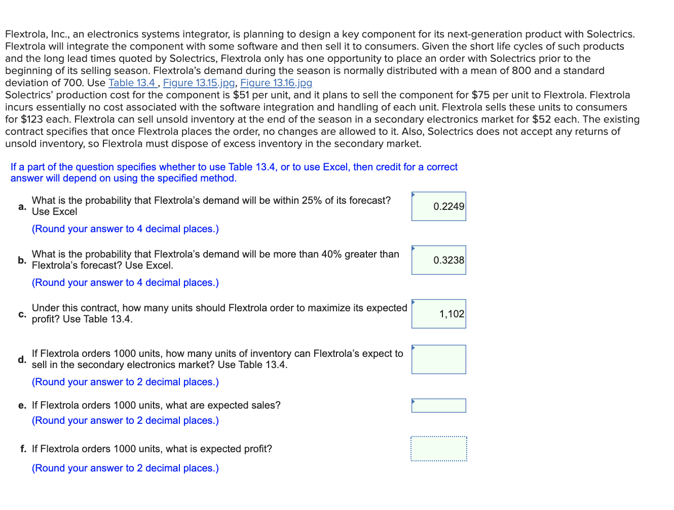 D, E, and F please Flextrola, Inc., an