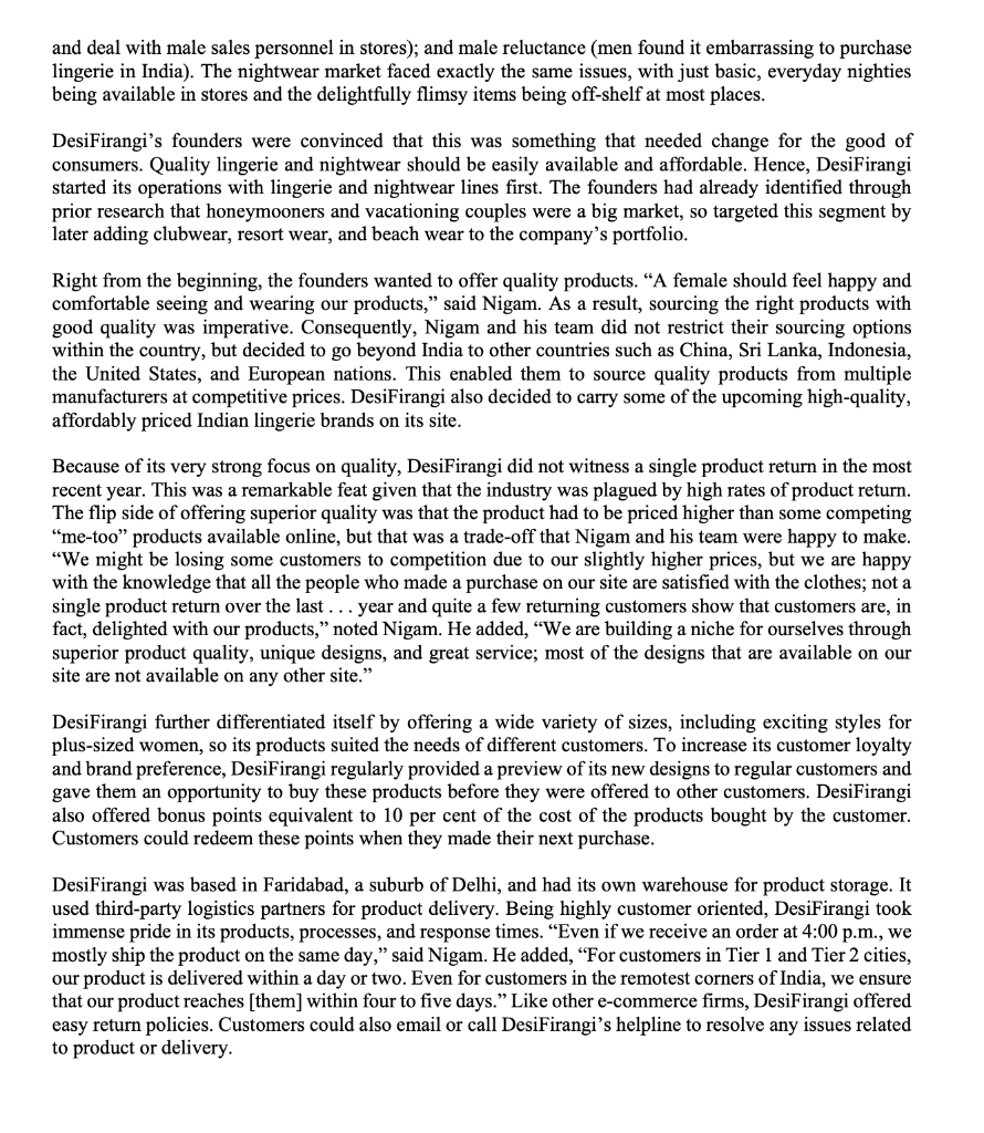 Answer the question after reading the case study.