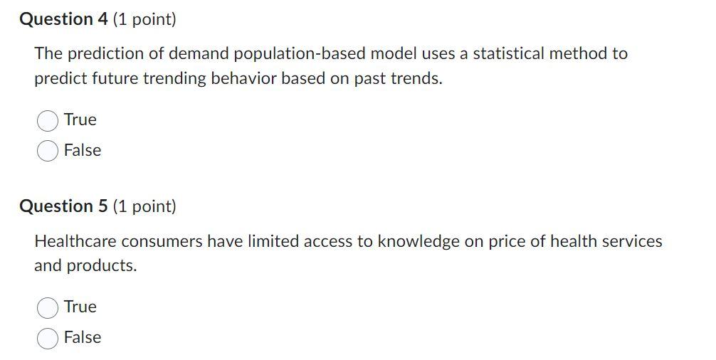 The prediction of demand population-based model