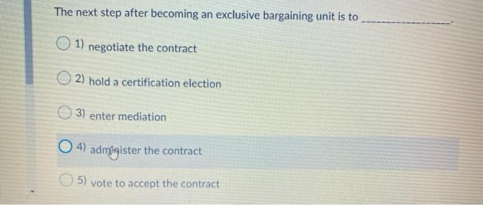 The next step after becoming an exclusive