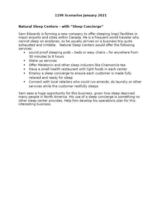 Sam Edwards want to open business of sleep