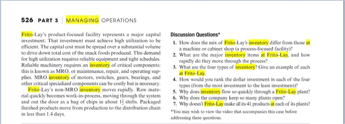Need help answering questions at the end Managing