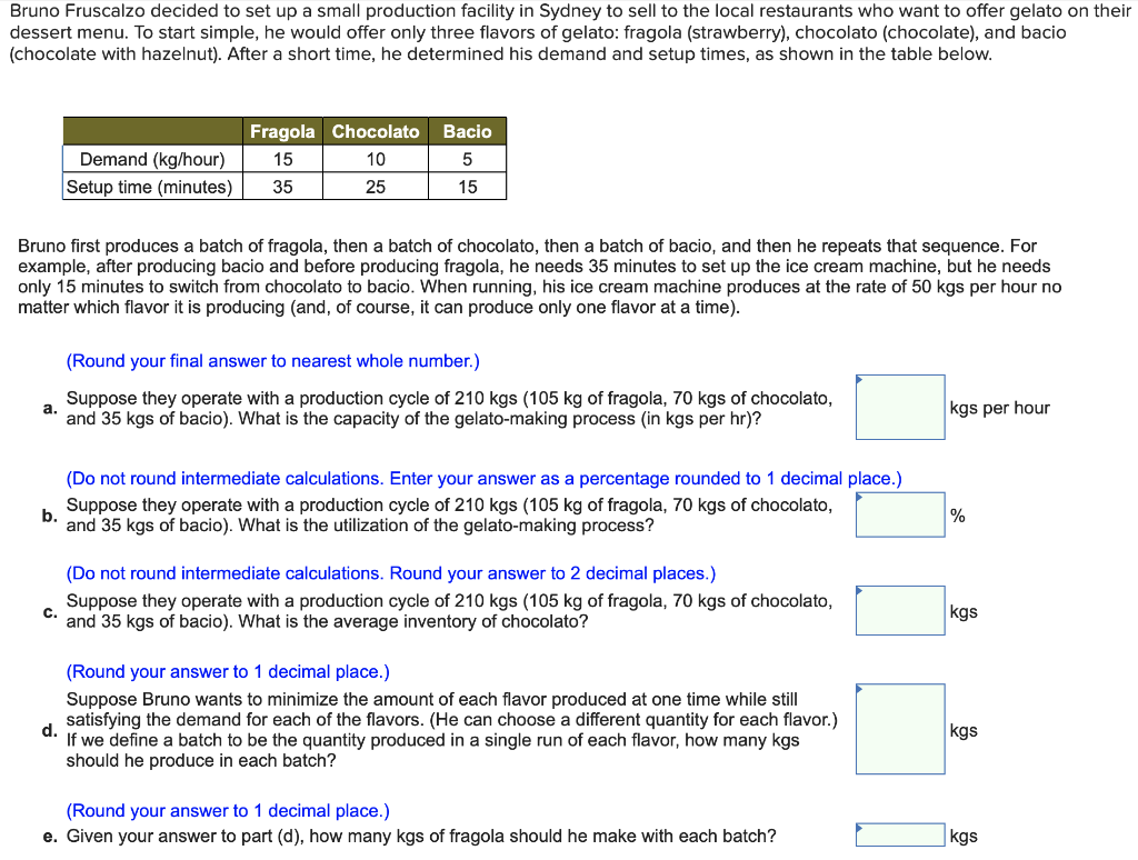Bruno Fruscalzo decided to set up a small