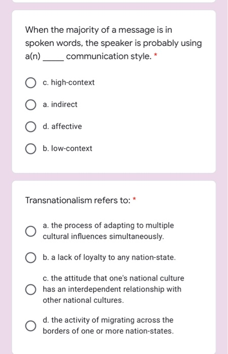 these all are mcq 3:237 docs.google.com Migrants