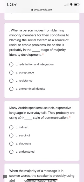 these all are mcq 3:237 docs.google.com Migrants