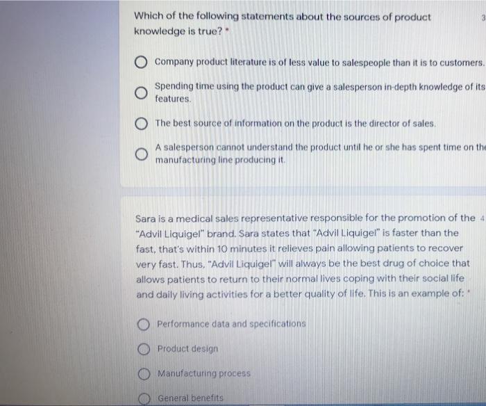 Which of the following statements about the