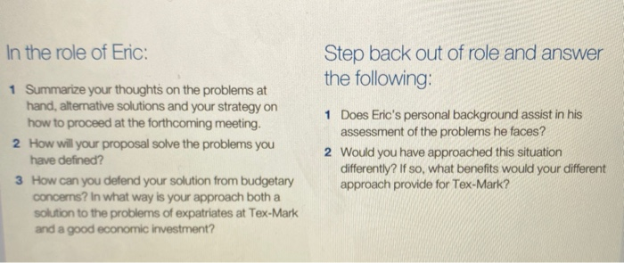 Eric Christopher, Associate Director for Global