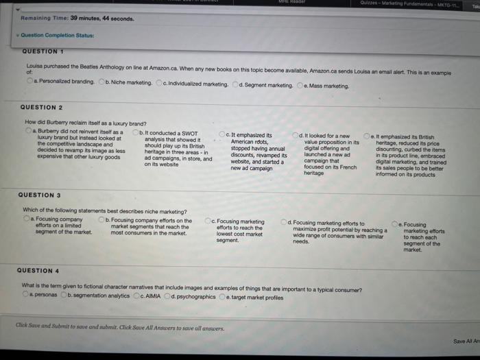 MER Ques-Marketing Fundamental-TO-11 Remaining