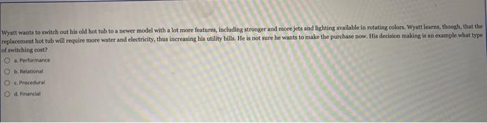 Wyatt wants to switch out his old hot tub to a